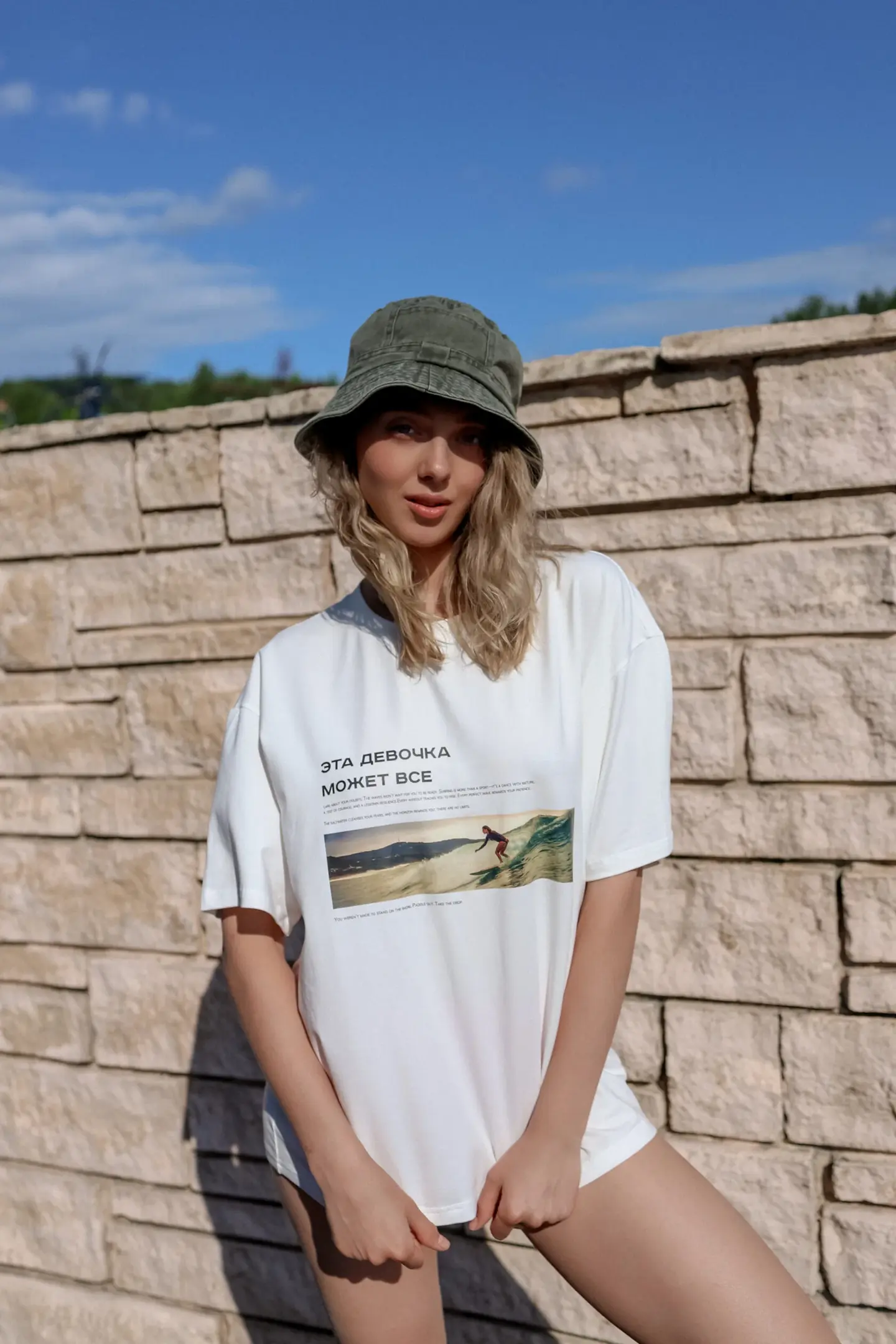 Футболка «ЭТА ДЕВОЧКА МОЖЕТ ВСЕ»