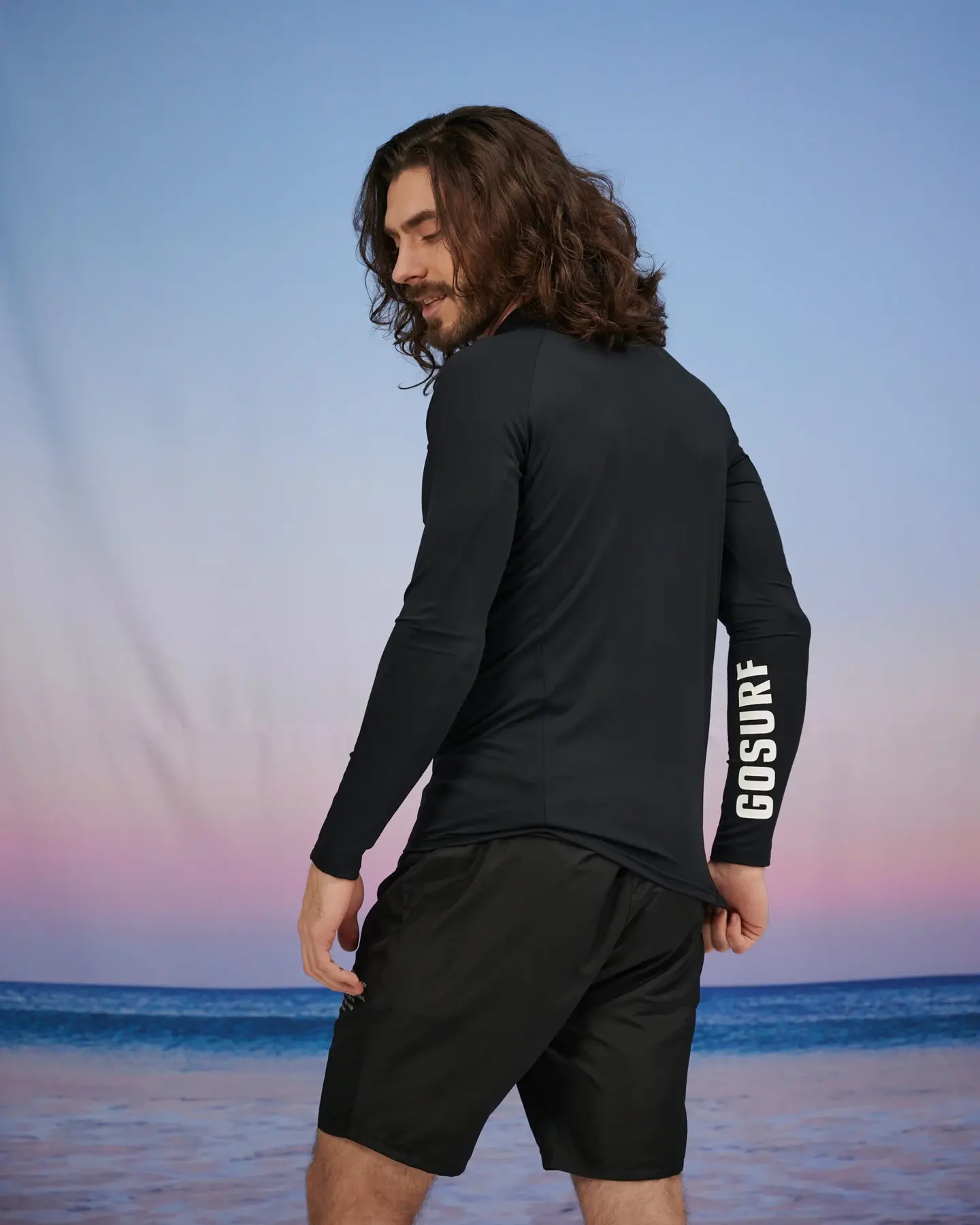 Рашгард мужской черный