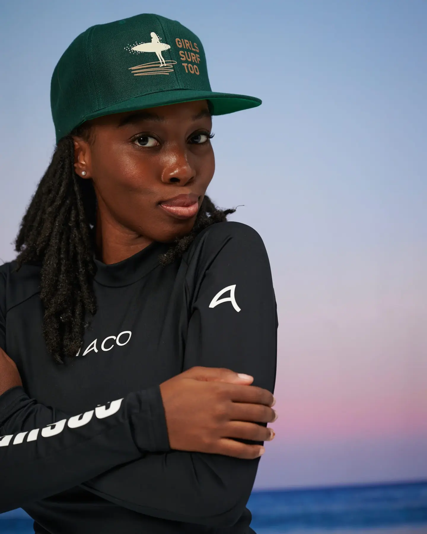 Бейсболка Girls surf too