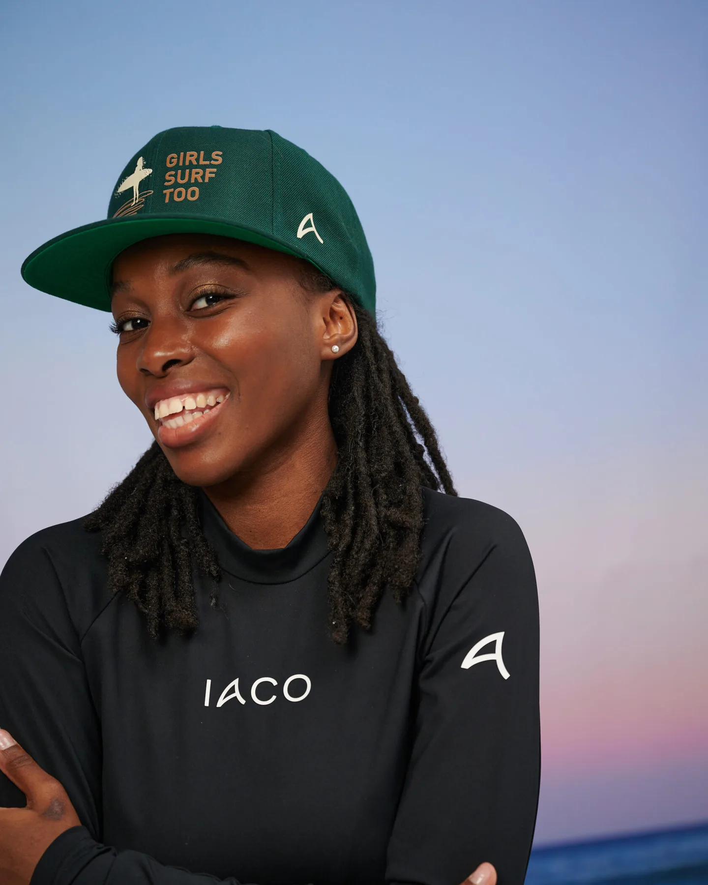 Бейсболка Girls surf too