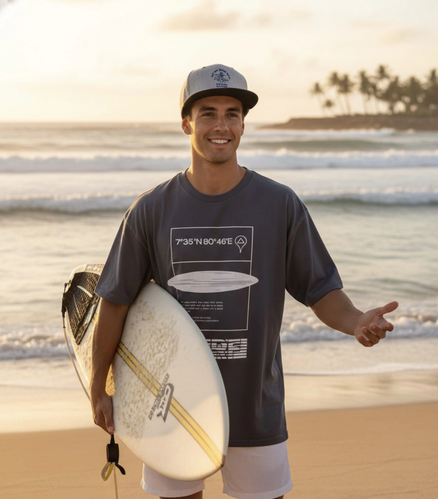 Футболка «Доска» серая